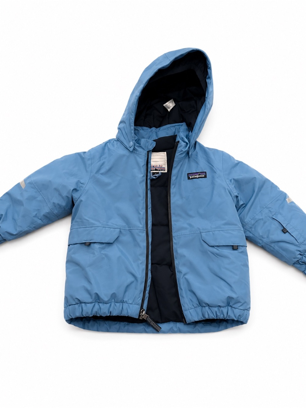 Patagonia blue insulted ski jacket size 3t boys - Picture 2 of 13